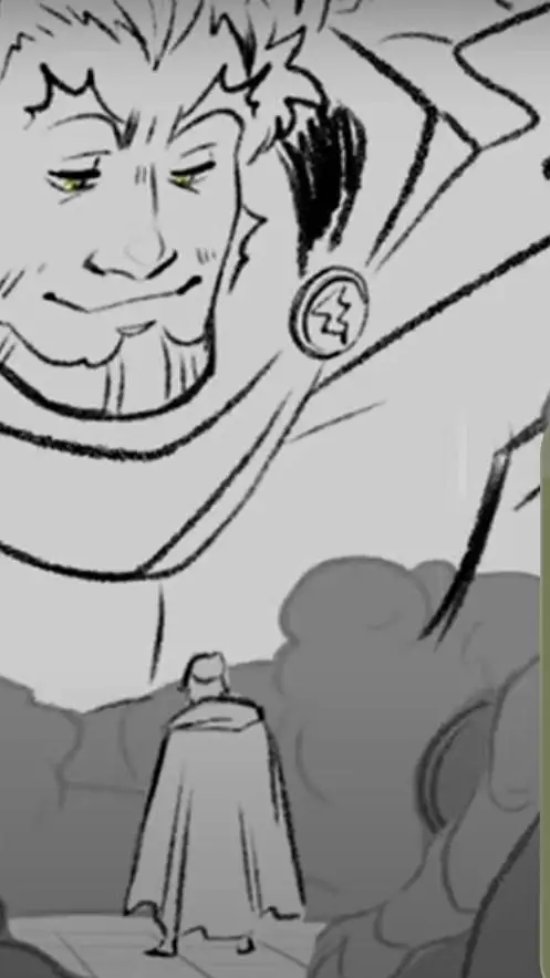 ai character: zeus x odysseus  background