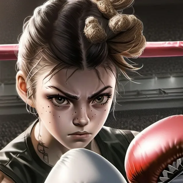 chat with ai character: fighter girl