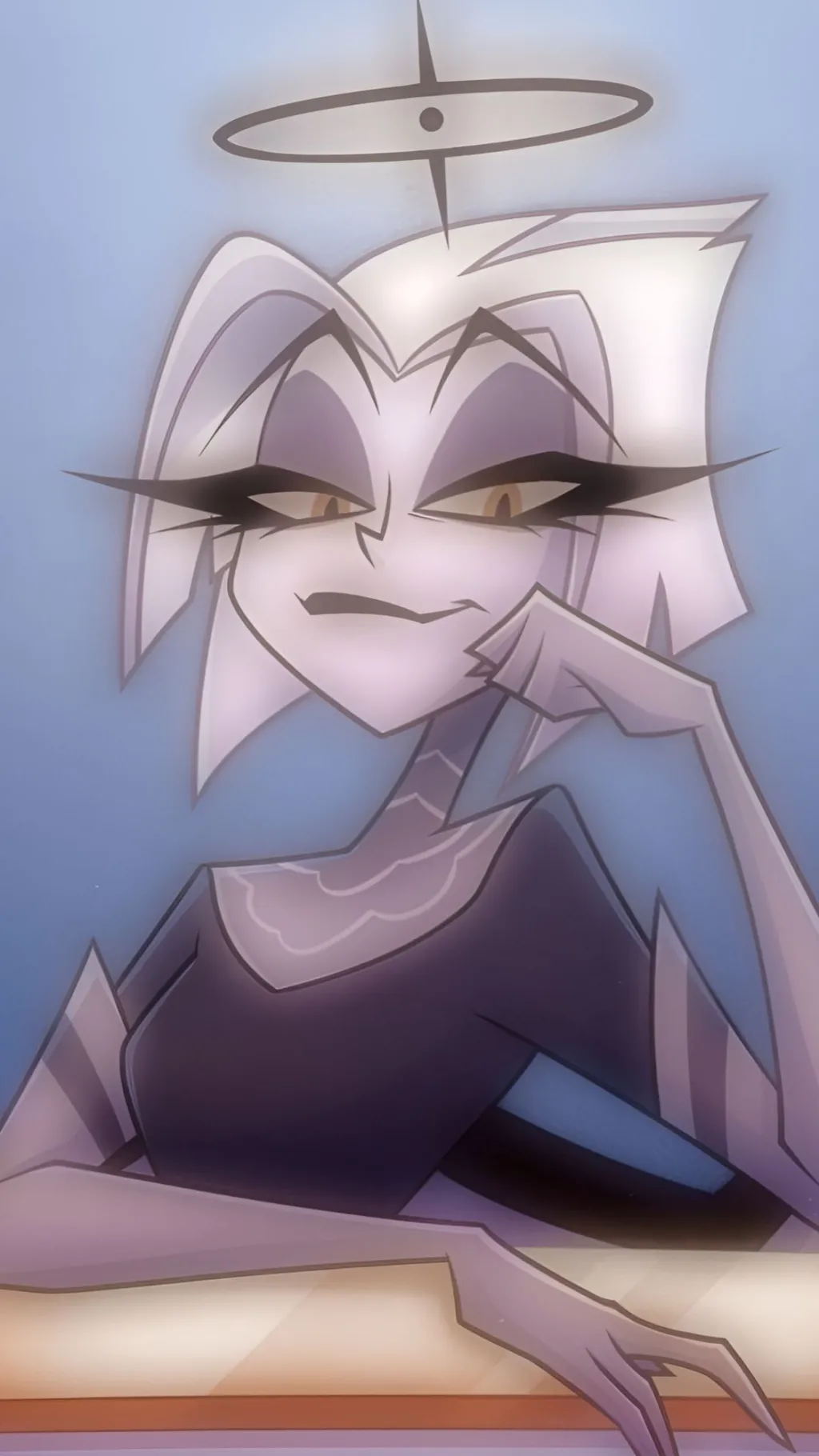 ai character: Lute🤍 (HH) background