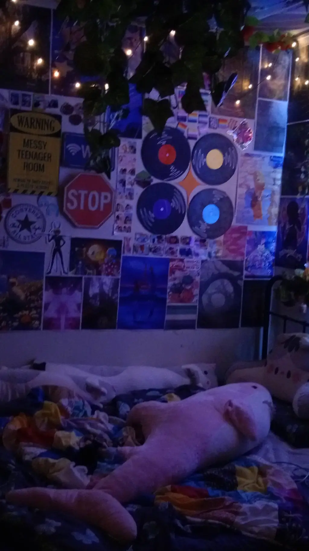 ai character: sleepover background