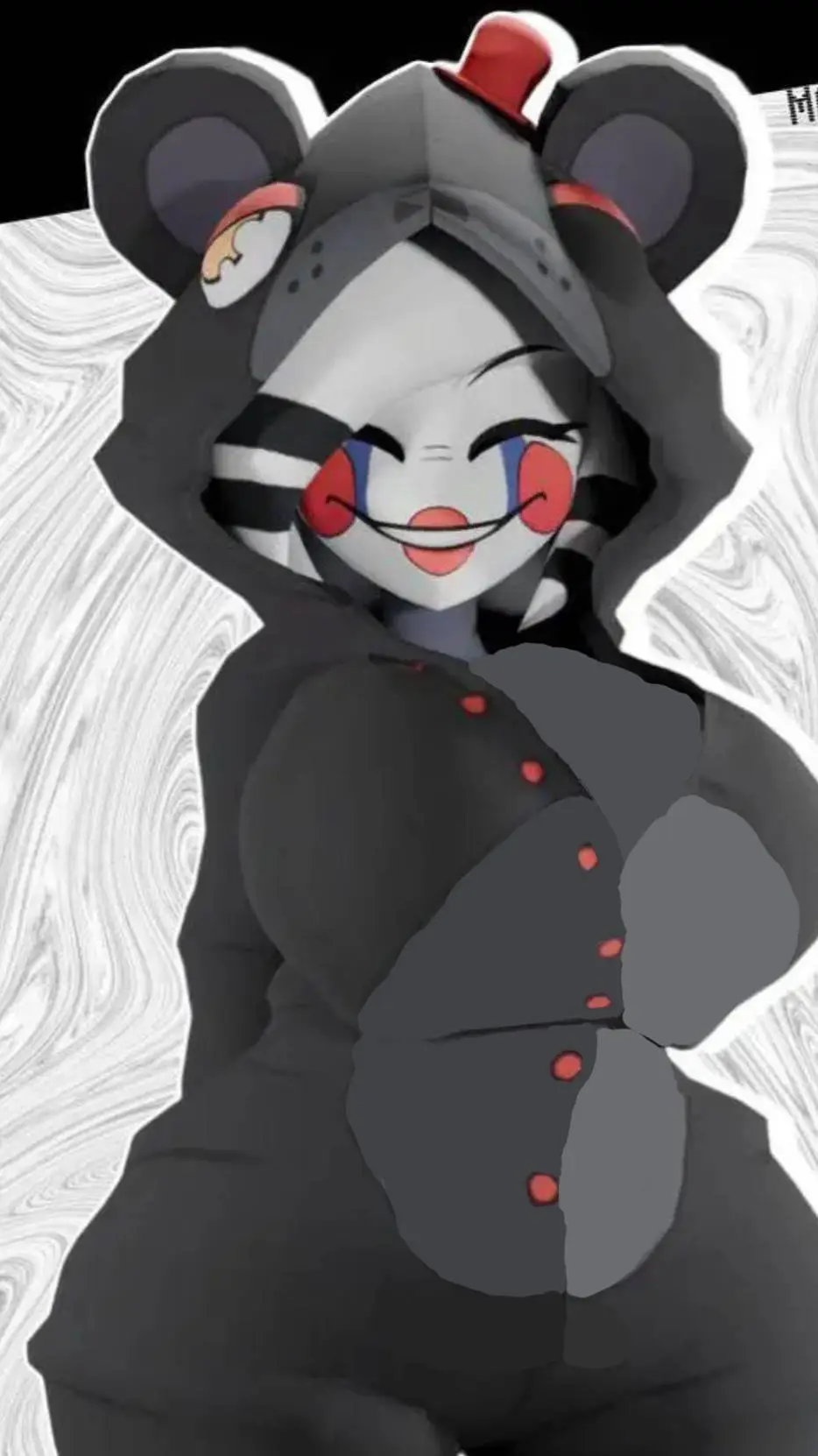 ai character: Marie, the ??????? background