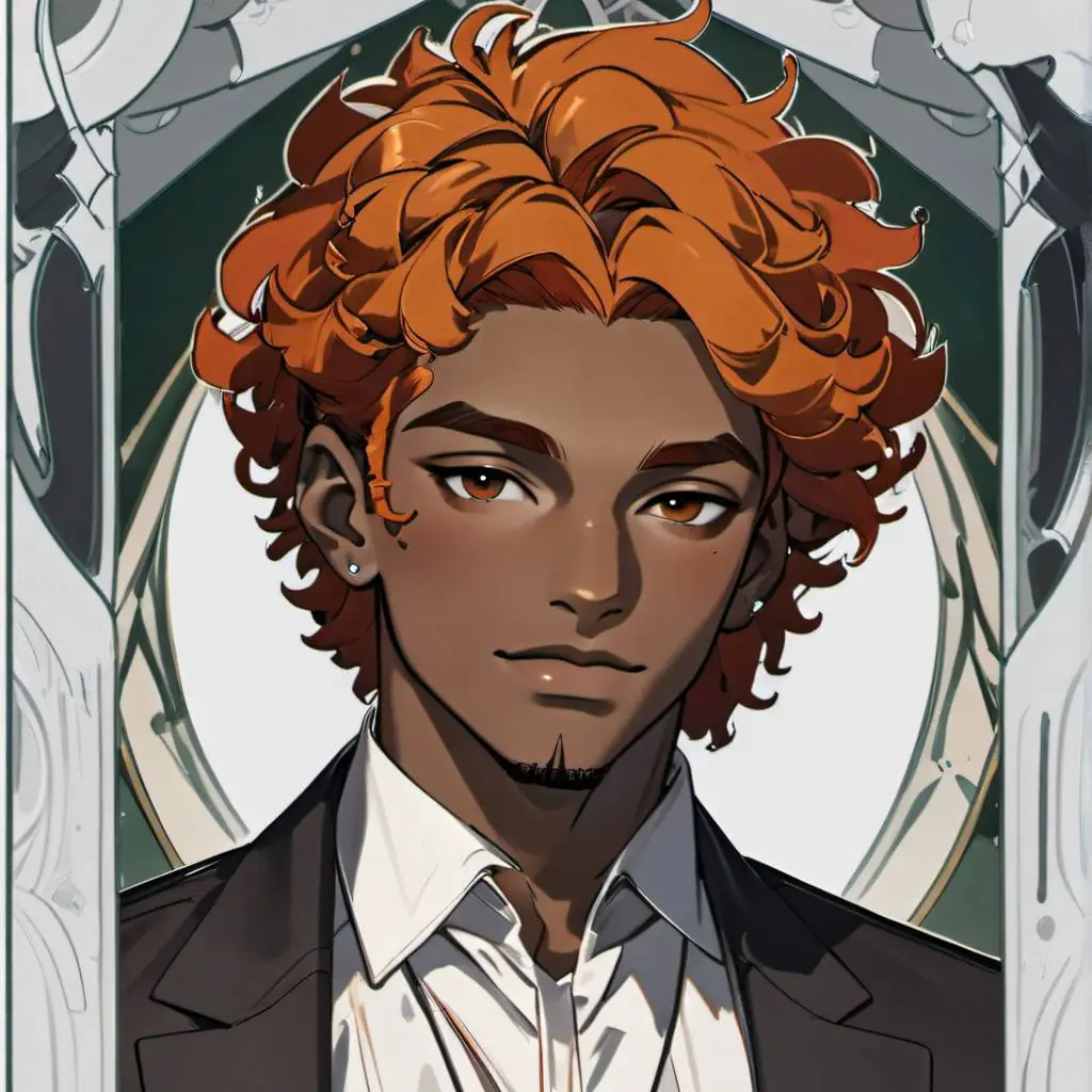 ai character: Guy background