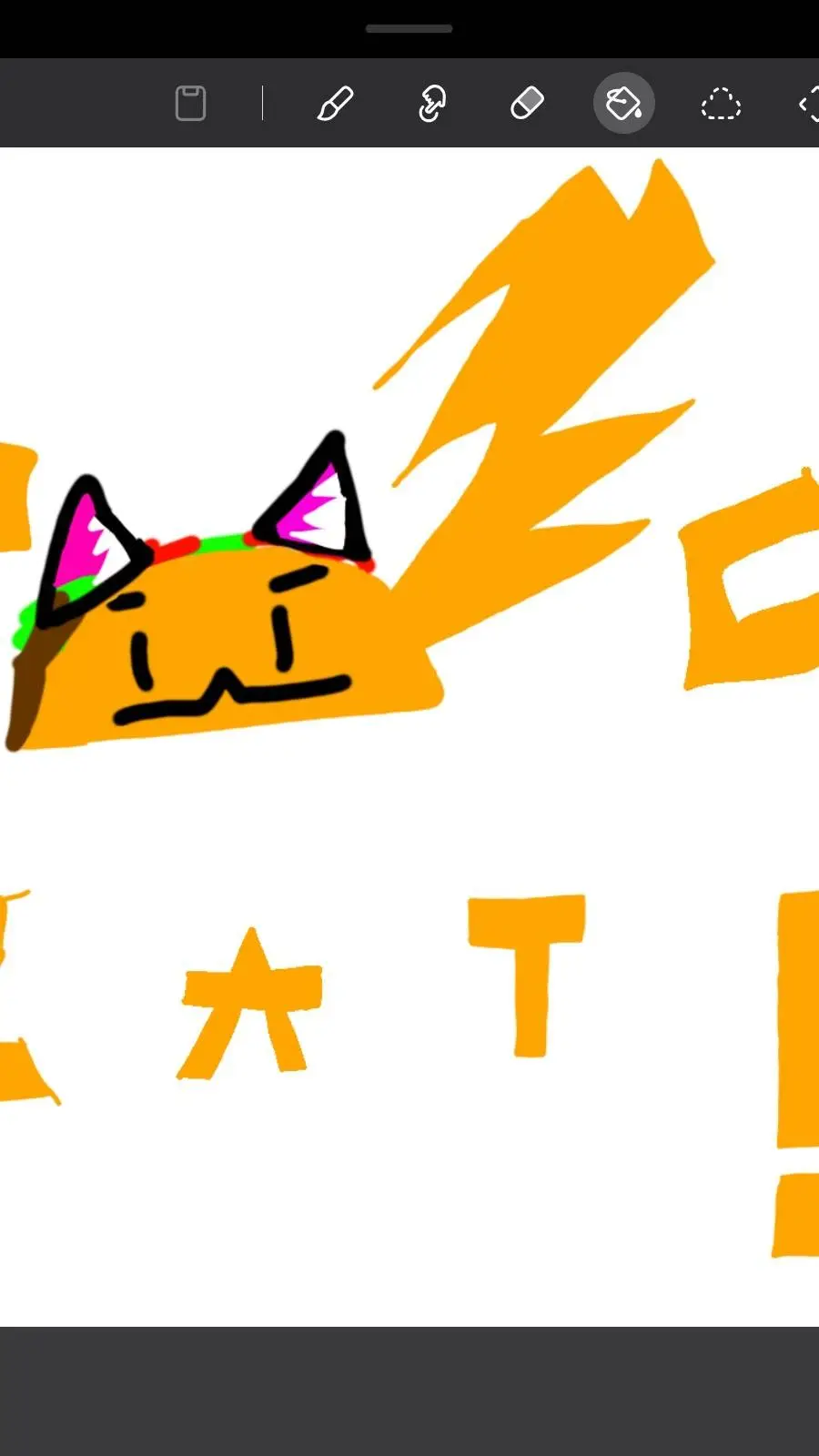 ai character: TacoCat background