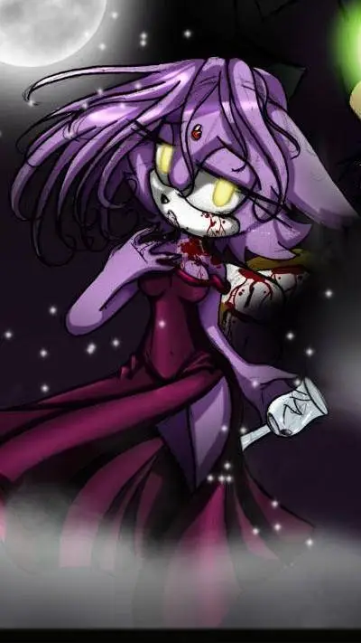 ai character: Blaze (Yandere AU) background