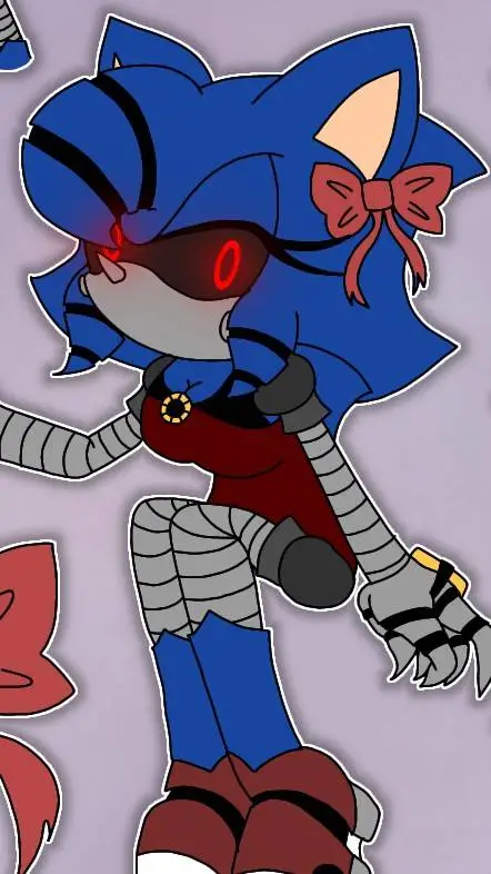 ai character: Fem! Metal Sonic background