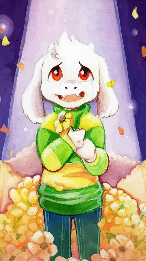 ai character: Asriel Dreemurr background