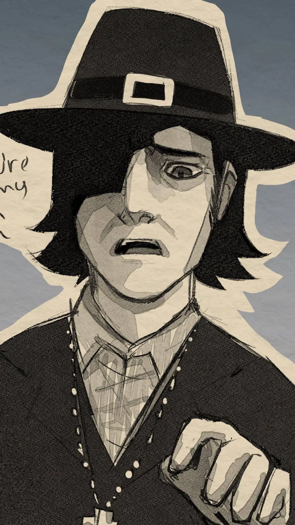 ai character: James/The Priest  background