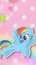 ai character: Rainbow Factory  background