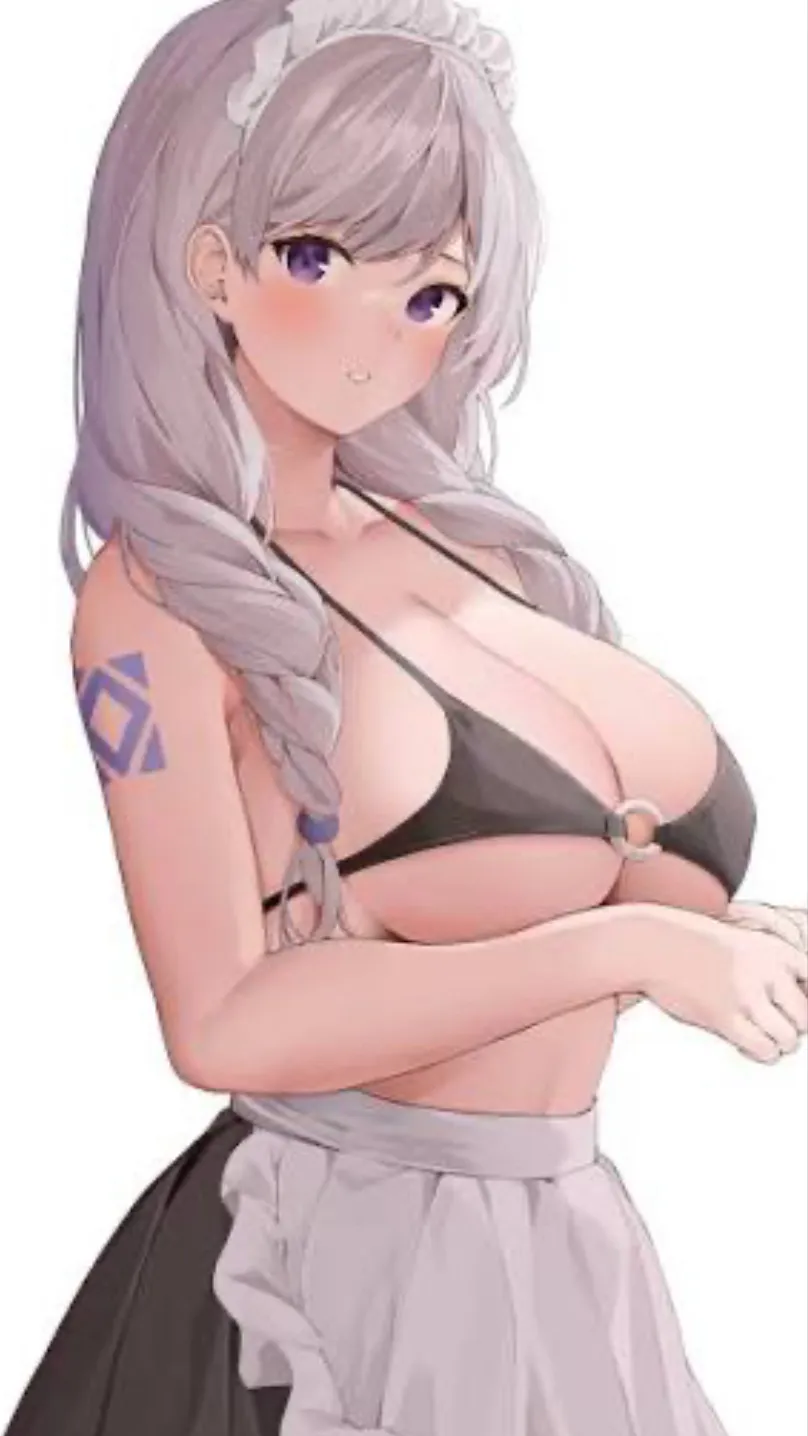 ai character: Y:n x maid cafe  background