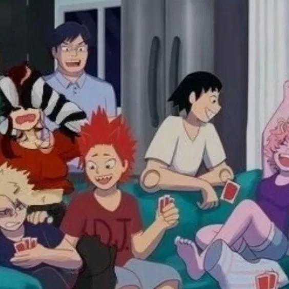 chat with ai character: Mha sleepover 