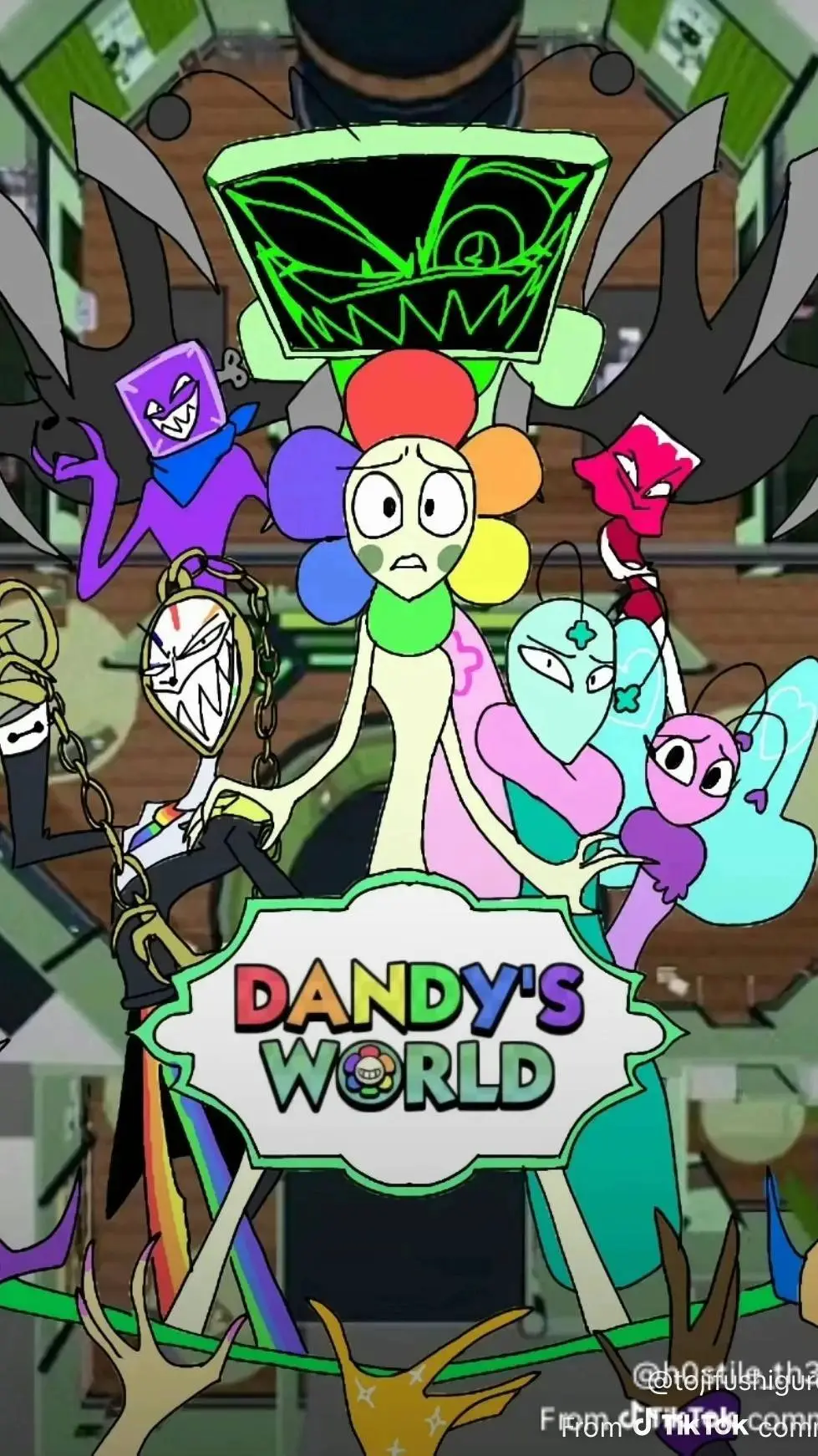 ai character: Ur A DW Twisted. background