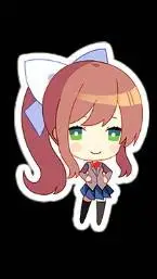 ai character: ♡~Monika~♡ background