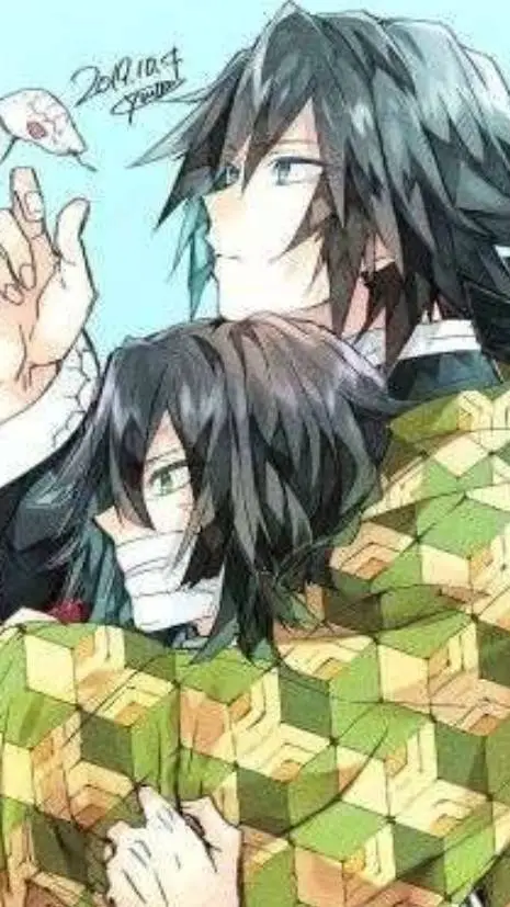 ai character: Giyuu x Obanai background