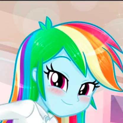 chat with ai character: Rainbow dash