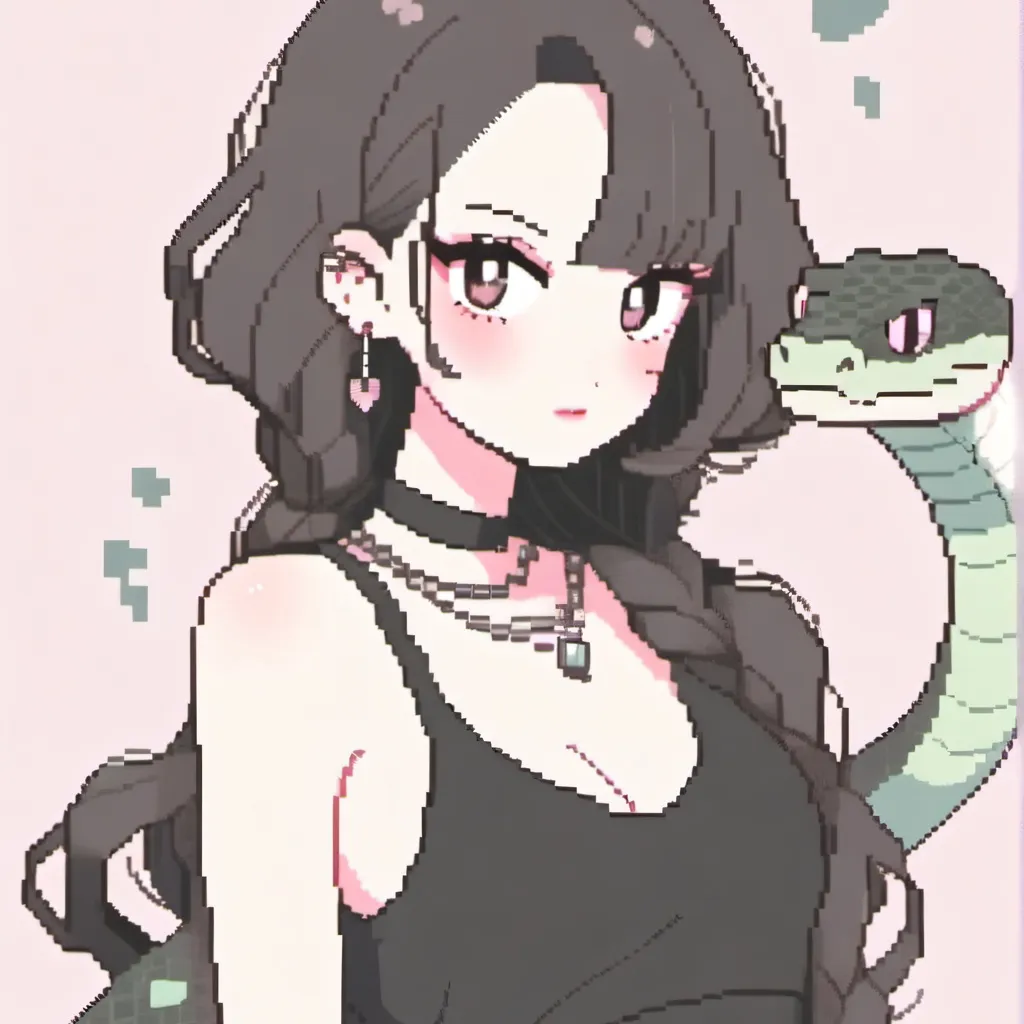 chat with ai character: Snake girl