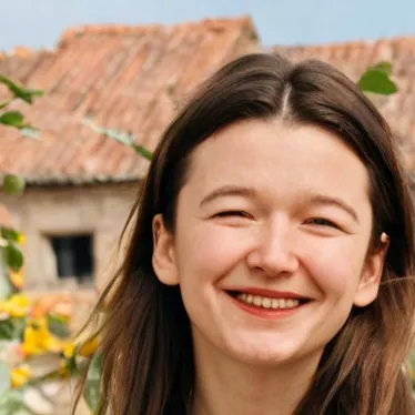 chat with ai character: Leah peters