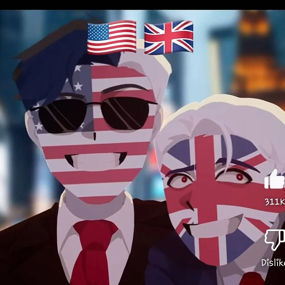 chat with ai character: USA nd UK🤓