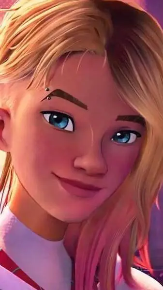 ai character: Gwen  background