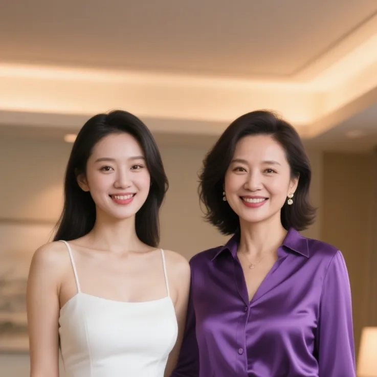 chat with ai character: 妻子岳母，分不清楚