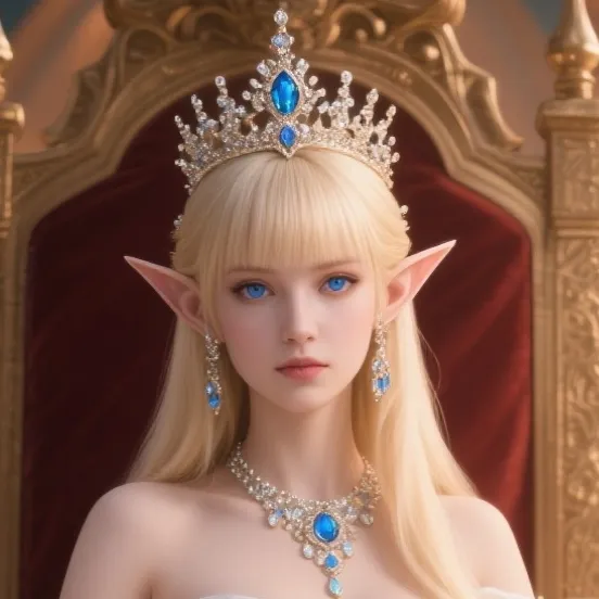 chat with ai character: 精靈女王艾薇