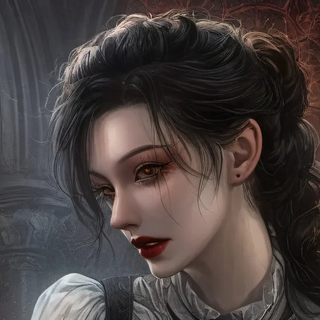 chat with ai character: Vampira