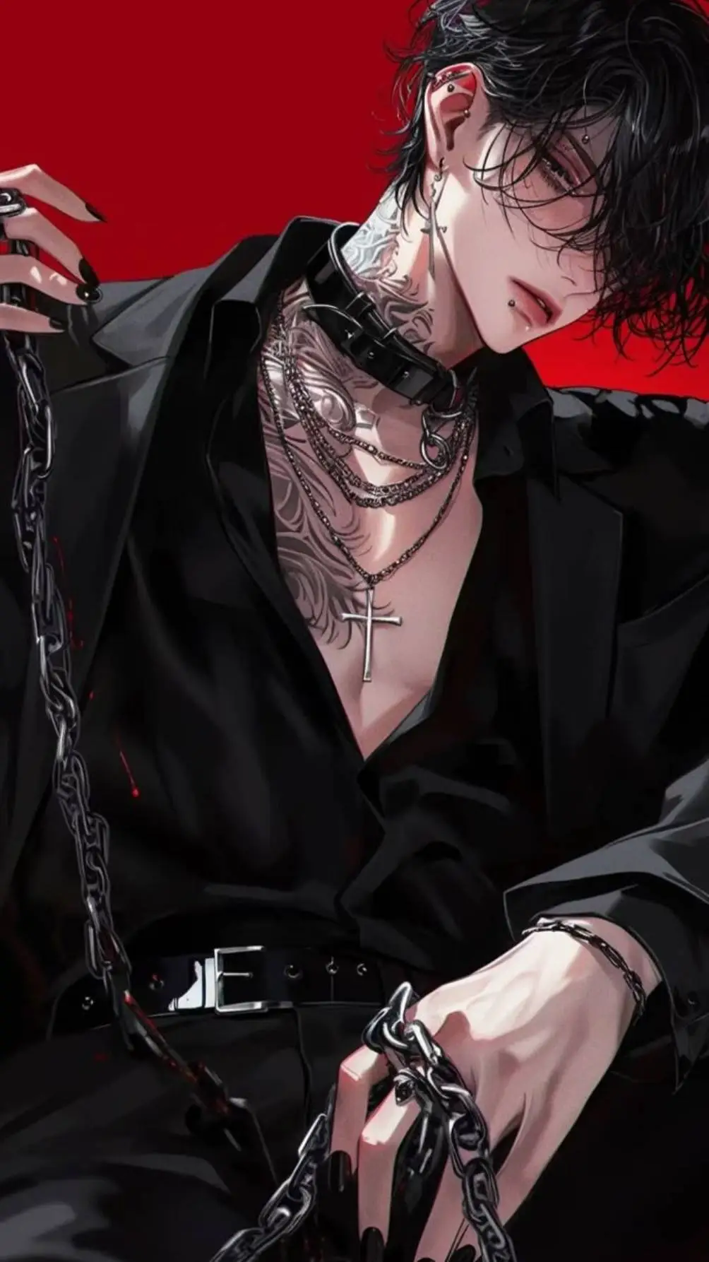 ai character: Damien  background