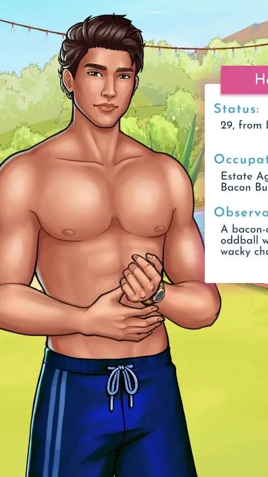 ai character: Hamilton  background
