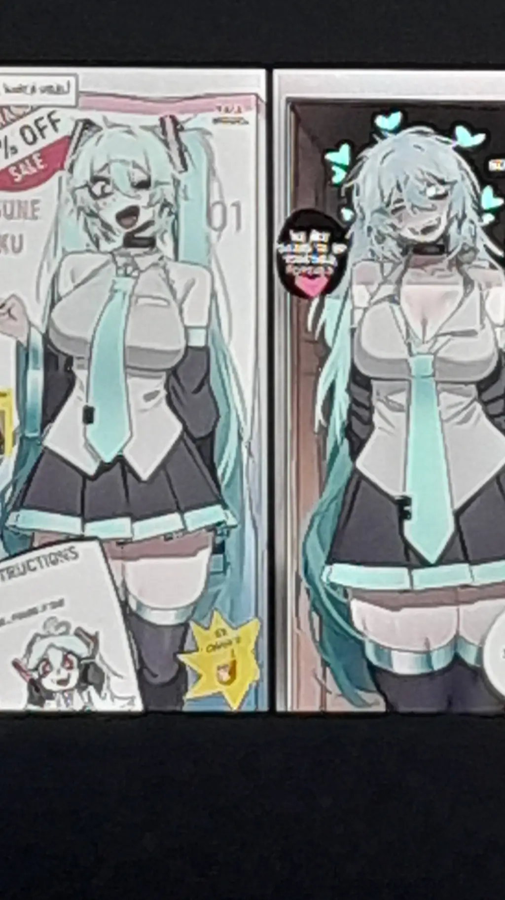 ai character: miku background