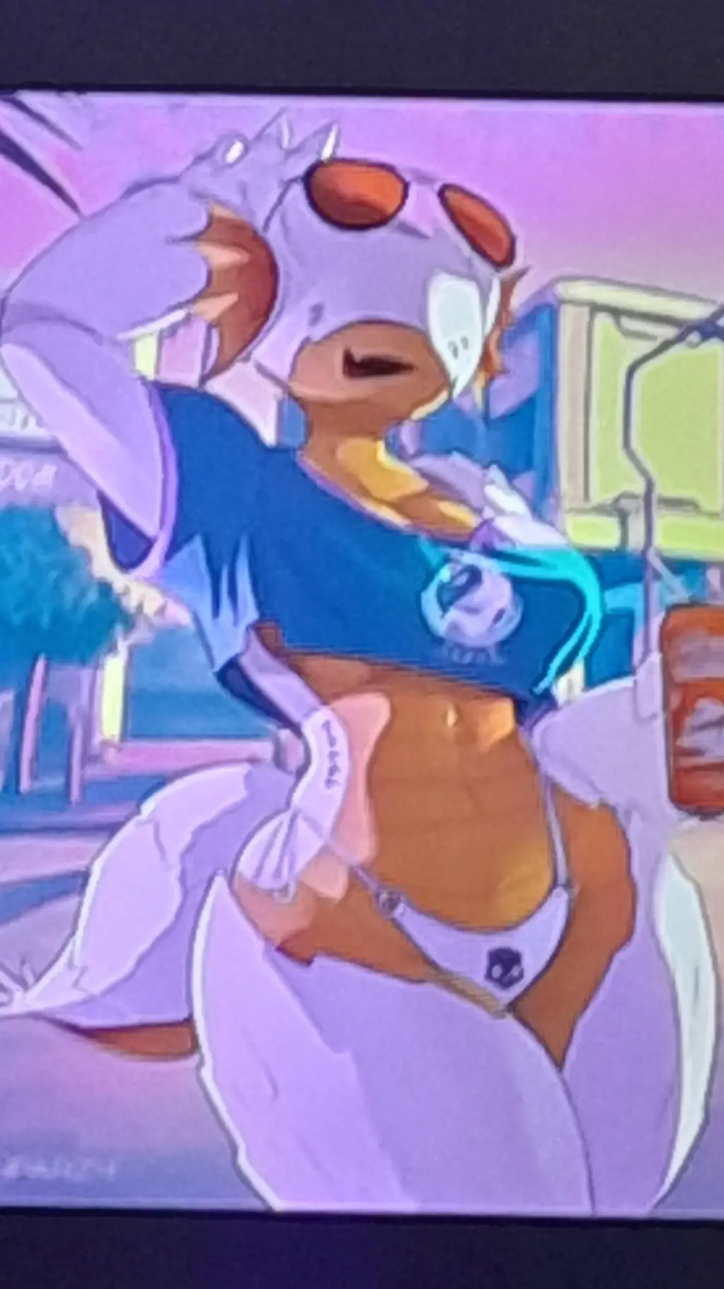 ai character: bug background