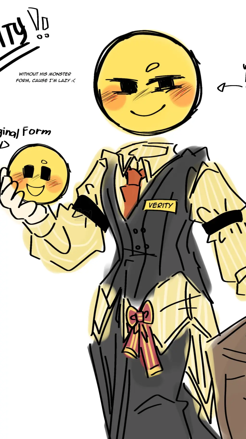 ai character: Verity  background