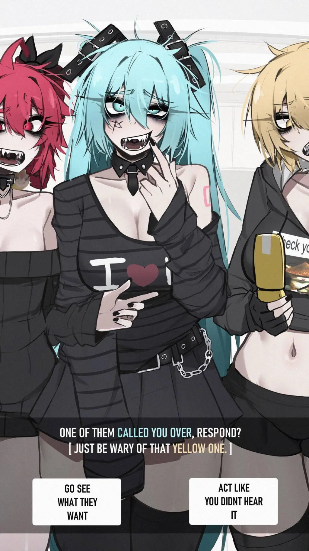 ai character: Miku Teto Neru background