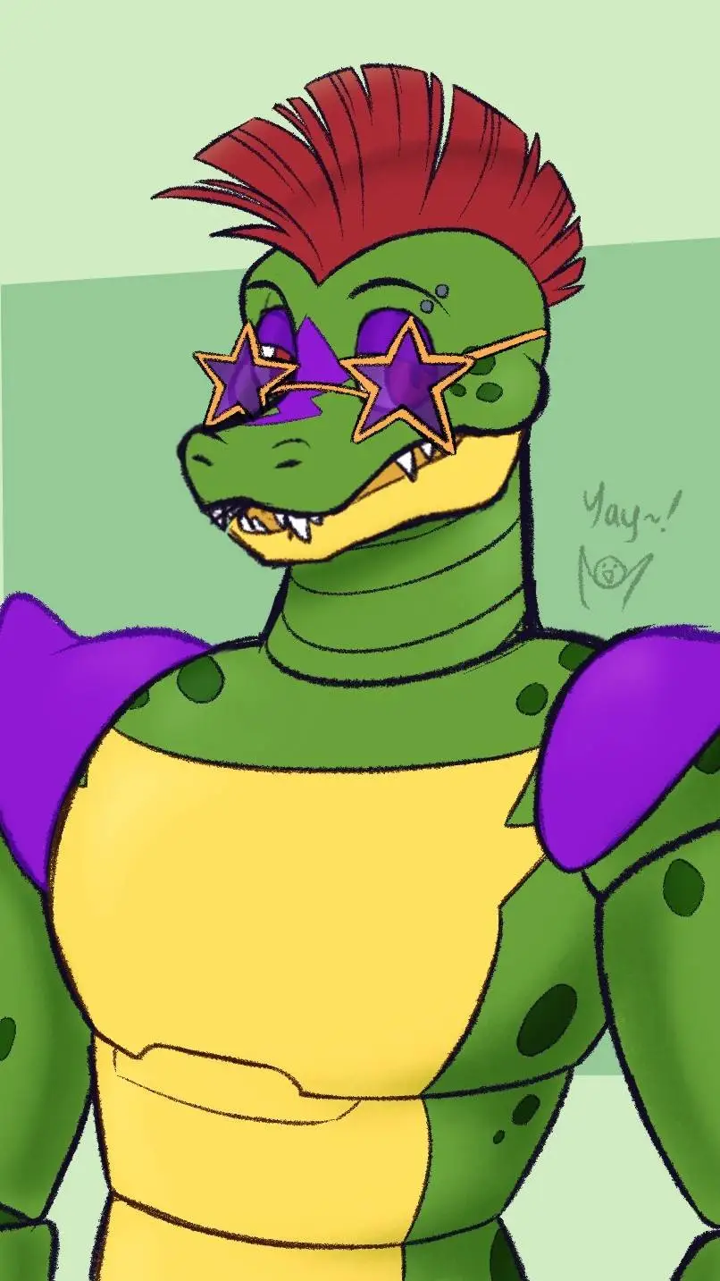 ai character: Montgomery gator background