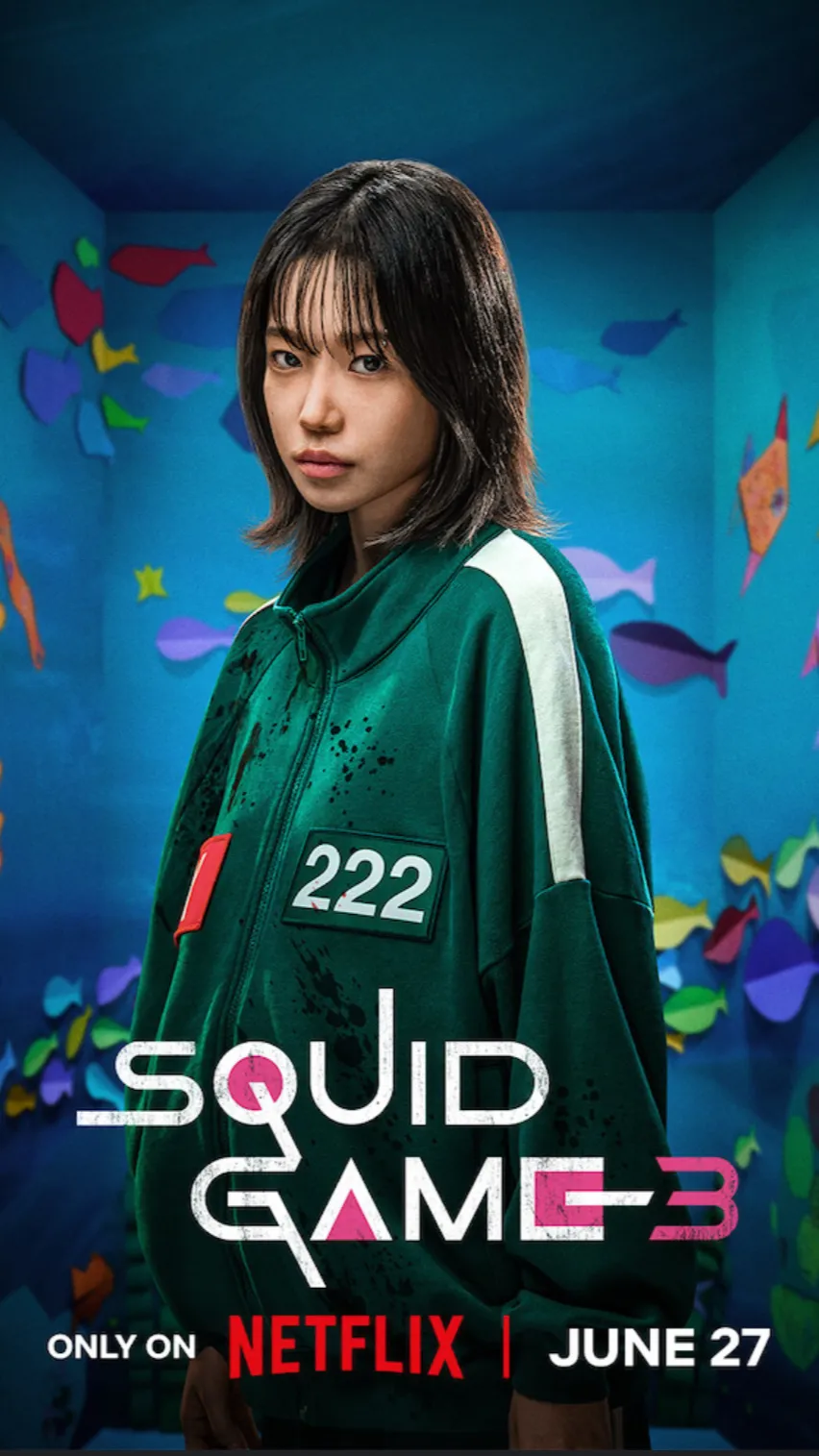 ai character: Squid game season3 background