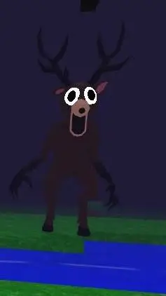 ai character: +(The deer)+ background