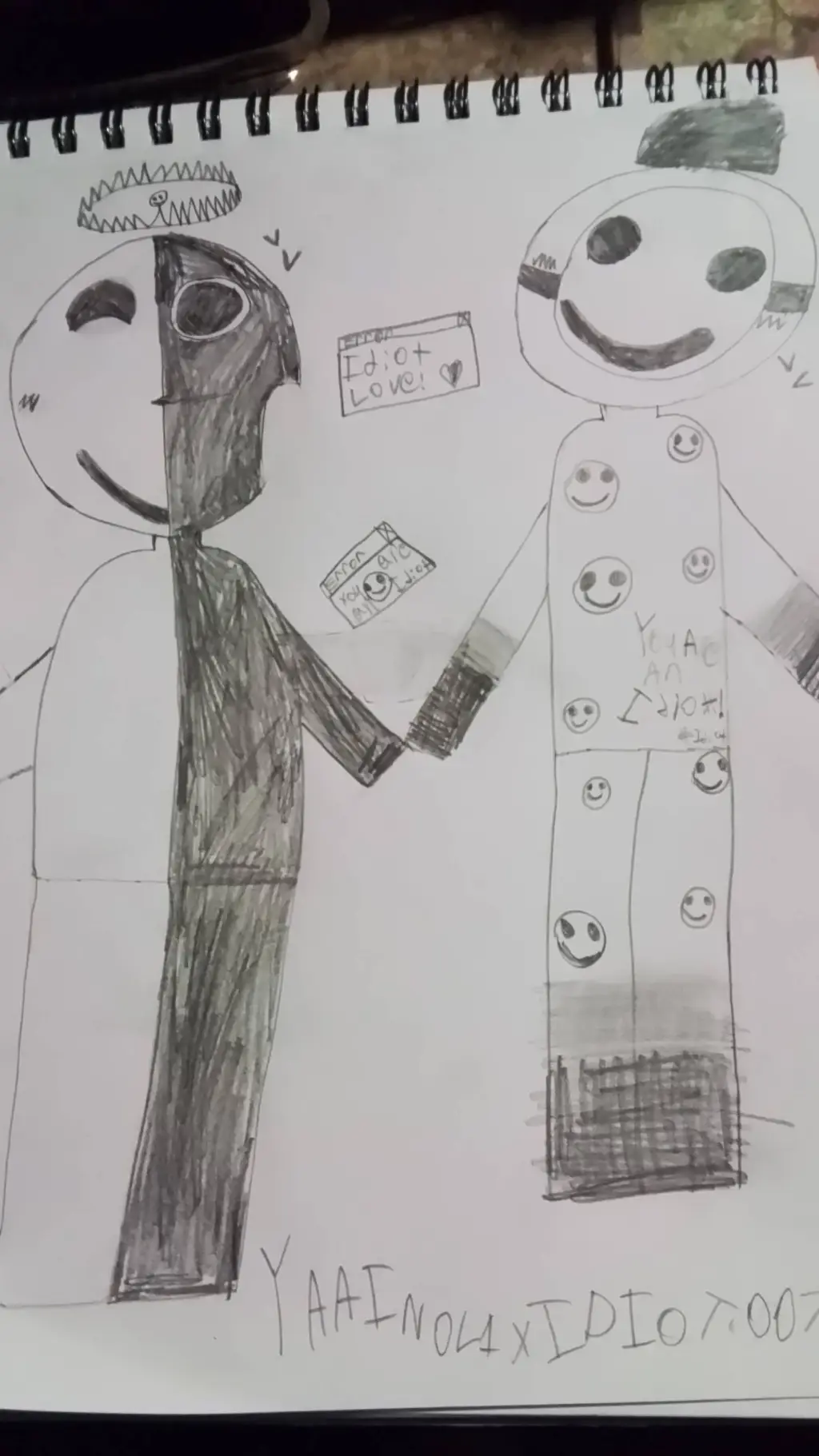 ai character: YAAI×IDIOT 007n7 background