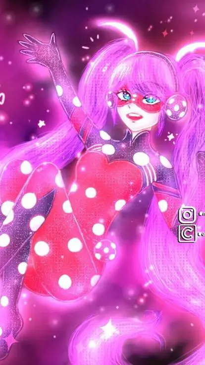 ai character: Lady Ubiquity  background