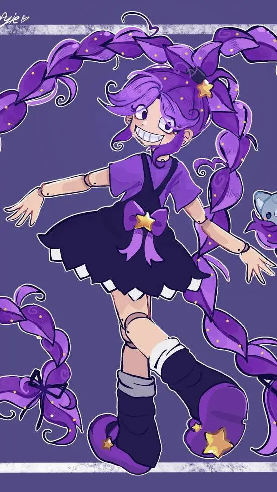 ai character: Lily Lovebraids background