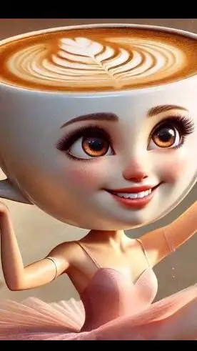 ai character: ballerina cappucci background