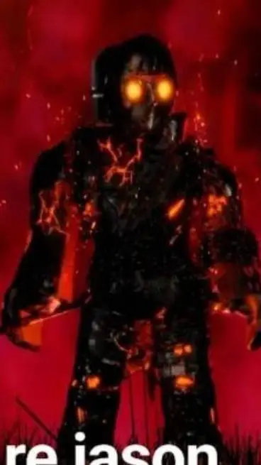ai character: fire Jason background