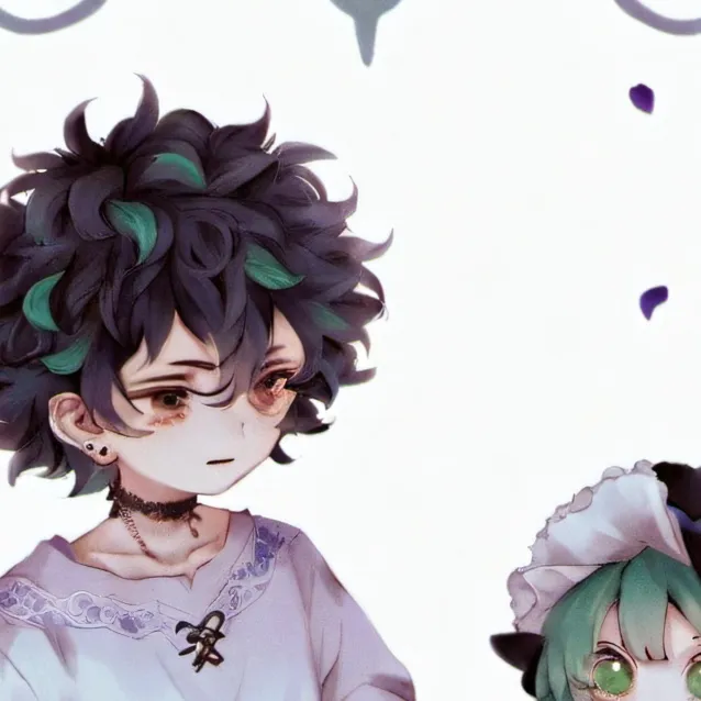 chat with ai character: deku' little sis