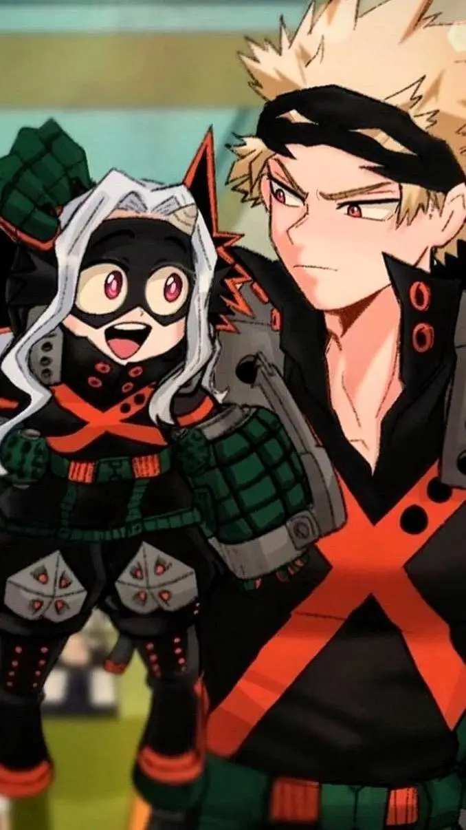 ai character: Bakugo katsuki  background