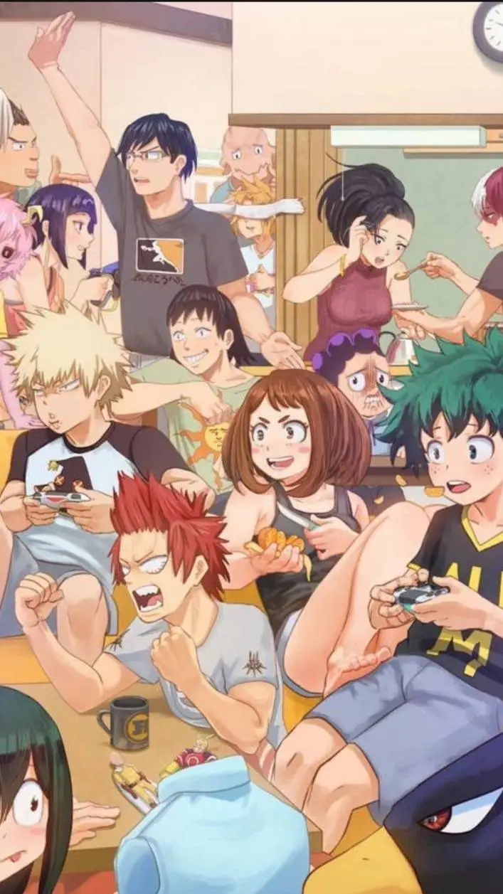 ai character: Mha  road trip background