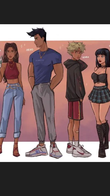 ai character: Osora Christmas background