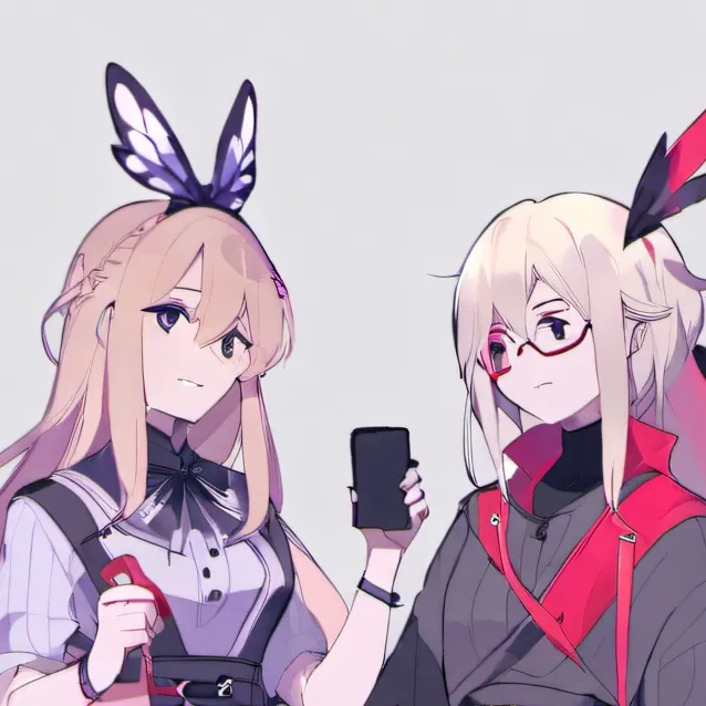 chat with ai character: Ella and jessica