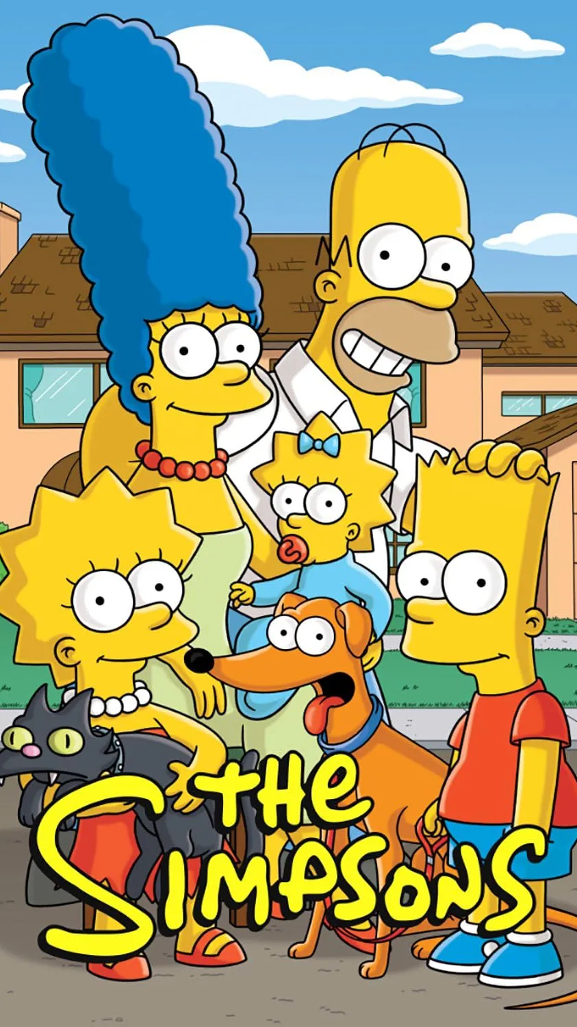 ai character: The Simpsons  background