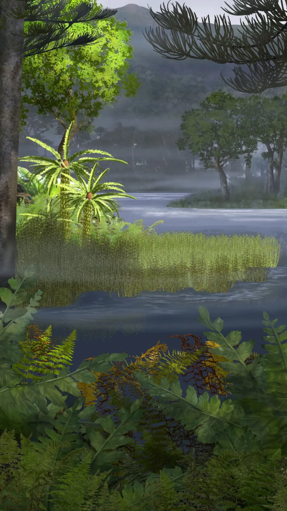 ai character: Prehistoric Curse  background