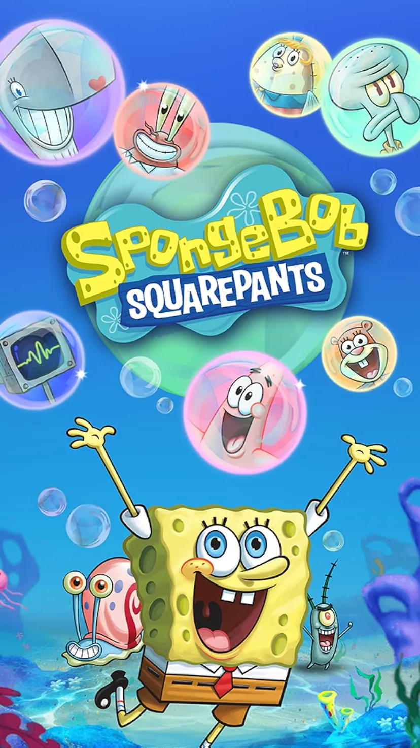 ai character: SpongeBob  background