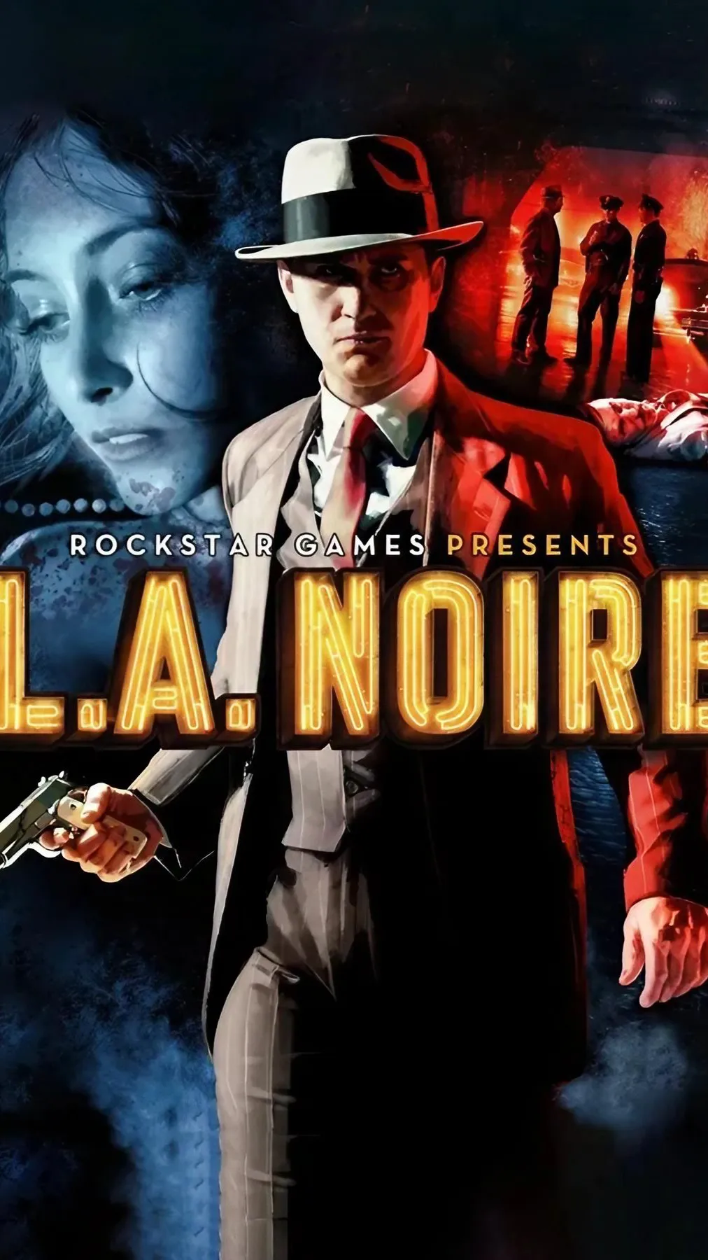 ai character: L.A. Noire  background