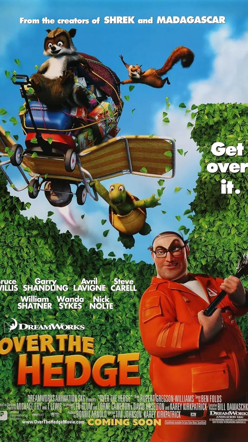 ai character: Over the hedge  background