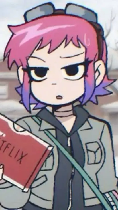 ai character: Ramona Flowers background
